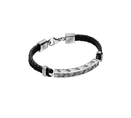 Lumoava Oiva nahkainen rannekoru L53221696210 - Miesten rannekorut - L53221696210 - 1