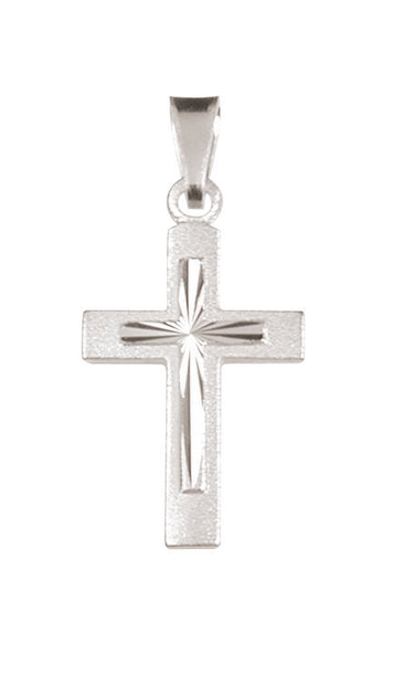 Valkokultainen risti SA817700000 - Ristit - 8177 - 1